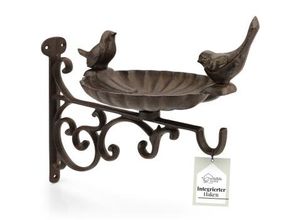WILDLIFE HOME Vogeltränke mit Wandhalterung