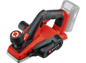 Akku-Elektrohobel EINHELL "TE-PL 18/82 Li - Solo", rot (rot, schwarz), B:18cm H:18,7cm L:28,9cm, Hobelmaschinen, ohne Akku und Ladegerät