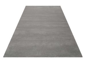 Wollteppich ESPRIT "Greenwood Rug, ESP-24391", grau (hellgrau), B:170cm H:2mm L:240cm, Wolle, Teppiche, modern, kuschelig aus Schurwolle, pflegeleicht, Wohn-, Schlafzimmer