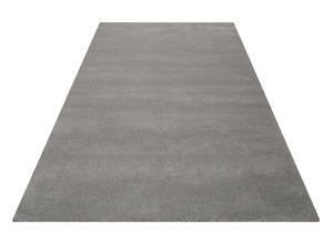 Wollteppich ESPRIT "Greenwood Rug, ESP-24391", grau (hellgrau), B:120cm H:2mm L:180cm, Wolle, Teppiche, modern, kuschelig aus Schurwolle, pflegeleicht, Wohn-, Schlafzimmer