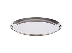 Produktbild APS Tablett KAFFEEHAUS silber rund Ø 27,0 cm