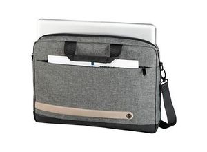 Produktbild hama Laptoptasche Terra Kunstfaser grau 196601 bis 39,6 cm (15,6 Zoll)