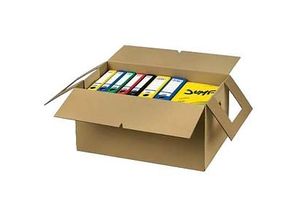 10 ELBA Umzugskartons tric system 1-wellig braun 68,2 x 36,0 x 35,0 cm Außenmaß