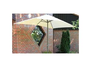 Garden Pleasure Sonnenschirm rechteckig, creme