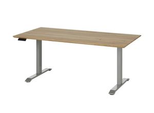 Schreibtisch SOLIDLine ¦ holzfarben ¦