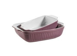 Mäser Auflaufform-Set, Keramik KITCHEN TIME