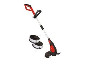 Elektro-Rasentrimmer EINHELL "GC-ET 4530", silber (rot, schwarz, silberfarben), Motorsensen, inkl. 3 Fadenspulen