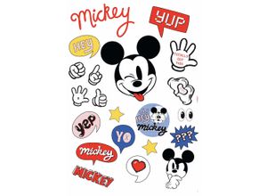 Wandtattoo KOMAR "Its a Mickey Thing - Größe 50 x 70 cm", bunt, B:50cm, Folie, Wandtattoos, selbstklebend, Wandsticker, Kinderzimmer