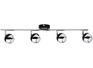 SPOT LIGHT Deckenleuchte "Bianca", schwarz, Ø 8,00cm H: 16,00cm, Lampen, Deckenleuchte aus Metall für den Flur, Wohn- und Essbereich, Deckenspot Deckenstrahler
