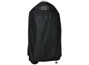 Grill-Schutzhülle RÖSLE "No.1, 25045", schwarz, B:70cm H:130cm L:70cm, Polyester, Planen, für Smoker F50/F50-S, 100% Polyester, Klettverschluss, wasserdicht