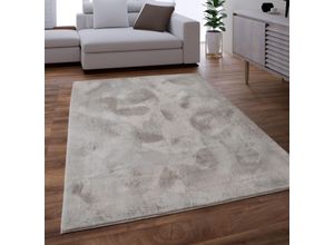 Fellteppich PACO HOME "Kunstfell Soft 380", grau, B:60cm H:14mm L:90cm, Polyester, Teppiche, Fellteppich, Langflor, Kuschelteppich - besonders weich, Uni-Farben
