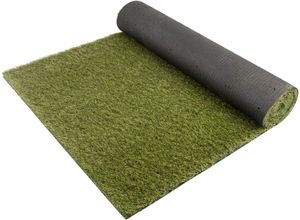 Kunstrasen "ARIZONA, Made in Netherlands", grün, B:400cm H:37mm L:300cm, Polypropylen, PRIMAFLOR-IDEEN IN TEXTIL, Teppiche, Drainagefunktion, strapazierfähig, UV-stabil, für Balkon & Terrasse