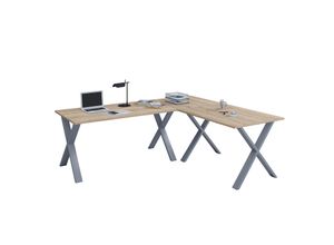 VCM VCM Holz Schreibtisch Eckschreibtisch