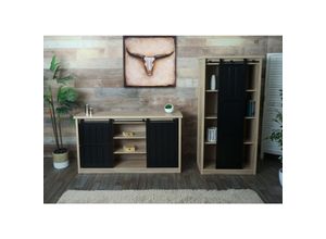 Wohnzimmerset aus Schrank und Sideboard