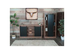 Wohnzimmerset aus Schrank und Sideboard