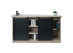 Sideboard MCW-K75, Highboard Regal Schrank