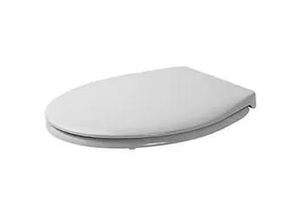 Duravit Design Classics WC-Sitz Weiß Hochglanz 326x50x382mm, ohne Absenkautomatik, Edelstahl-Scharniere 0065700000