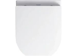 Duravit ME by Starck WC-Sitz Weiß Hochglanz, 374x40x438mm, ohne Absenkautomatik, überlappend 0020110000