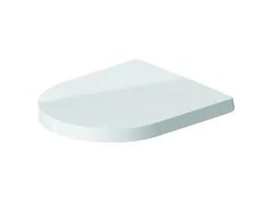 Duravit ME by Starck WC-Sitz Weiß Hochglanz, 374x40x438mm, mit Absenkautomatik, Sitzgarnitur abnehmbar, überlappend 0020190000