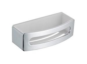 KEUCO Schwammkorb Elegance 11658, Einsatz weiß, verchromt 11658010000