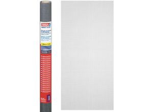 Fliegengitter-Gewebe TESA "Insect Stop Fliegengitter Ersatzrolle Fiberglas-Gewebe - 1.0 m x 1.2 m", schwarz (gewebe: schwarz), B:100cm H:120cm, Insektenschutzgitter, Mückennetz für Fenster - Ersatz-Rolle