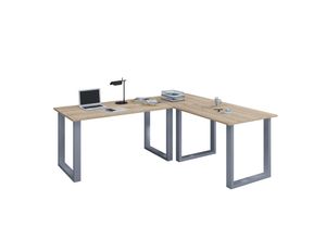 VCM VCM Holz Schreibtisch Eckschreibtisch