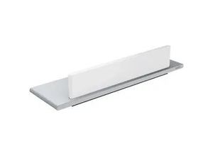 KEUCO Duschablage Edition 400 11559, mit Glasabzieher, Aluminium-silber-eloxiert 11559170000