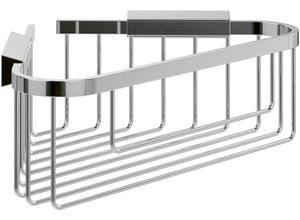 Villeroy & Boch Eck-Duschkorb Elements - Tender 260x206x82mm Brushed Nickel Matt TVA15100900064