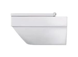 Duravit Vero Air WC-Sitz eckig Weiß Hochglanz, 378x49x469mm, mit Absenkautomatik, Sitzgarnitur abnehmbar, überlappend 0022090000
