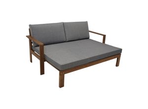 DEGAMO Liegesofa PARANA ausziehbar 180x136cm,