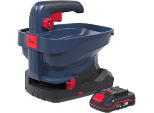 GÜDE Handstreuer "Akku Universalstreuer »GUS 18-201-05«", baumarkt, B:21,5cm H:29,5cm L:26cm, Handstreuer, für: Samen und Streusalz, Streubreite 5m, Inkl 2x Akkus und Ladegerät