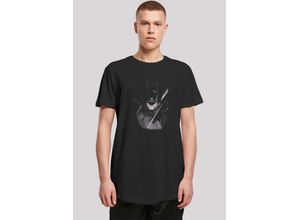 T-Shirt F4NT4STIC "DC Comics Batman By Alex Ross", Herren, Gr. 4XL, schwarz, Obermaterial: 100% Baumwolle, casual, regular fit, Rundhals, Kurzarm ohne Bündchen, Shirts, Print