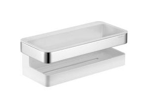 KEUCO Duschkorb Collection Moll 12758, 2-tlg., verchromt/anthrazit 12758010001