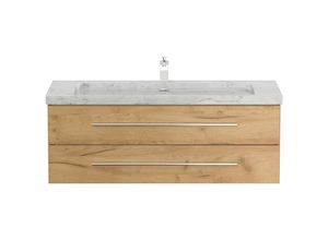 Badmöbel Marmor Carrara White YAMO