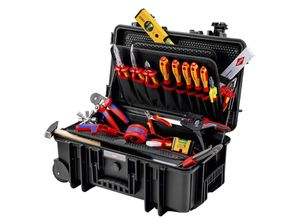Knipex Werkzeug-Set Werkzeugkoffer "Robust26 Move" Elektro, 22-teilig