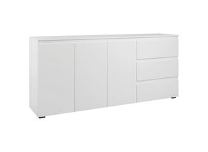 Carryhome Sideboard , Weiß ,