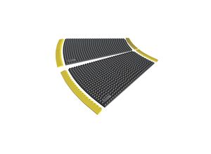 NOTRAX Bodenfliese, Naturgummi genoppt, 22,5°,
