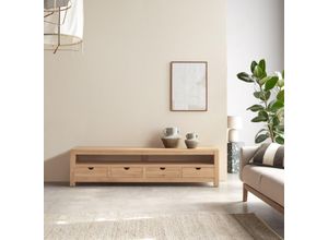 TV-Schrank Oliver aus massivem Eichenholz