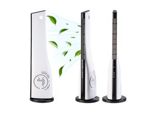 TroniTechnik® Turmventilator TUV05 Standventilator 88 cm mit Oszillation Timer 3 Stufen leise platzsparend für Schlafzimmer Büro Wohnzimmer Lüfter 50 W