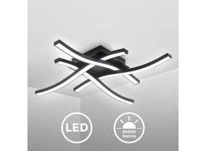 B.K.LICHT LED Deckenleuchte 