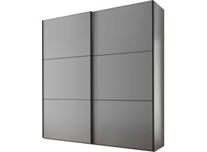 Schwebetürenschrank STAUD "Includo, Made in Germany", dekor saphir, B:225cm H:222cm T:68cm, Holzwerkstoff, Schränke, Schwebetürenschrank, Mit vier verschiedenen Ausstattungsvarianten