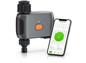 Brandson Bewässerungssteuerung mit WLAN, Bewässerungscomputer, Wifi Timer, automatische Gartenbewässerung