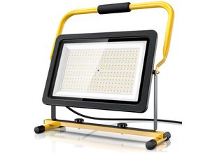 Brandson LED Baustrahler, 150 W, Arbeitsleuchte, warmweiß, robust