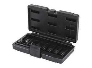 1/2" Kraft-Bit-Stecknuss-Satz Torx, 8-tlg, T30-T80, lang