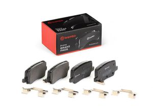 BREMBO Bremsbelagsatz, Scheibenbremse hinten rechts