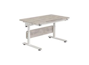 Paidi Jugendschreibtisch , Weiß, Eiche