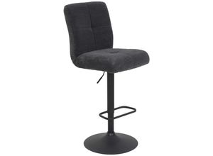 Boxxx Barhocker , Anthrazit, Schwarz