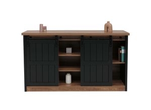 Sideboard MCW-K75, Highboard Regal Schrank