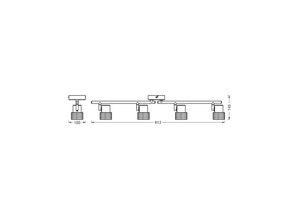 OSRAM Deckenstrahler CORK, schwarz, 4