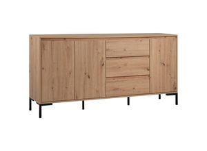 Mid.you Sideboard , Eiche Artisan